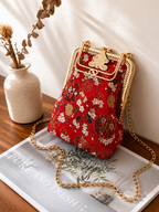 Empress Flora Embroidered Handbag
