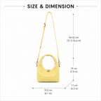 Aurielle Soleil Mini Hobo Bag