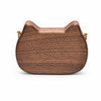 Wooden Artisan Crossbody Bag