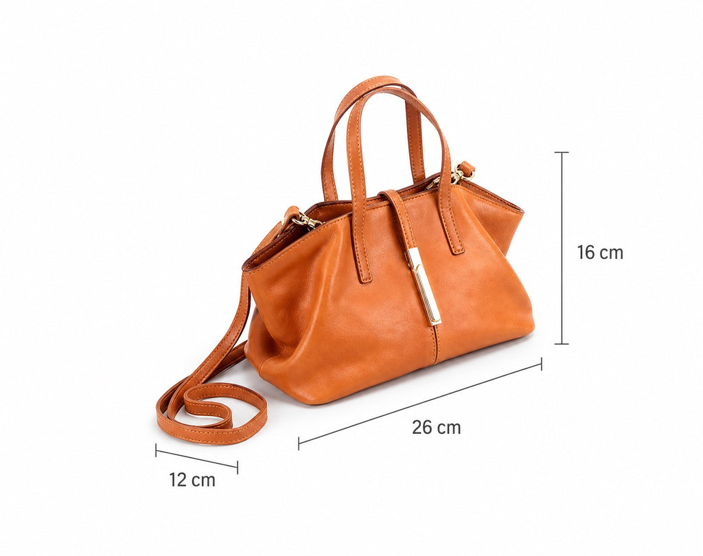 Aurielle Verona Genuine Leather Satch