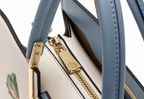 Aurielle Bloom Embroidered Satchel Bag