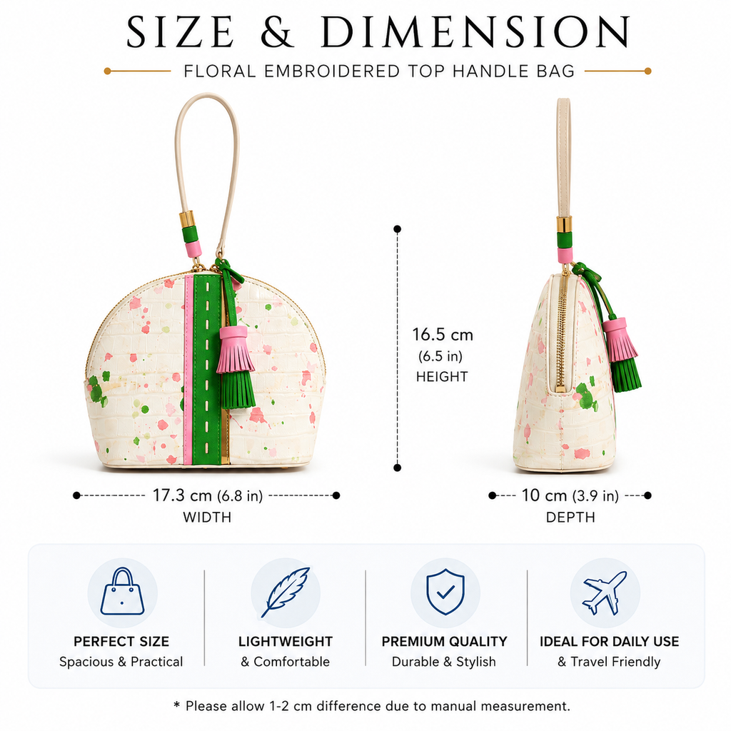 Gypsophila Genuine Leather Tassel Crossbody Bag