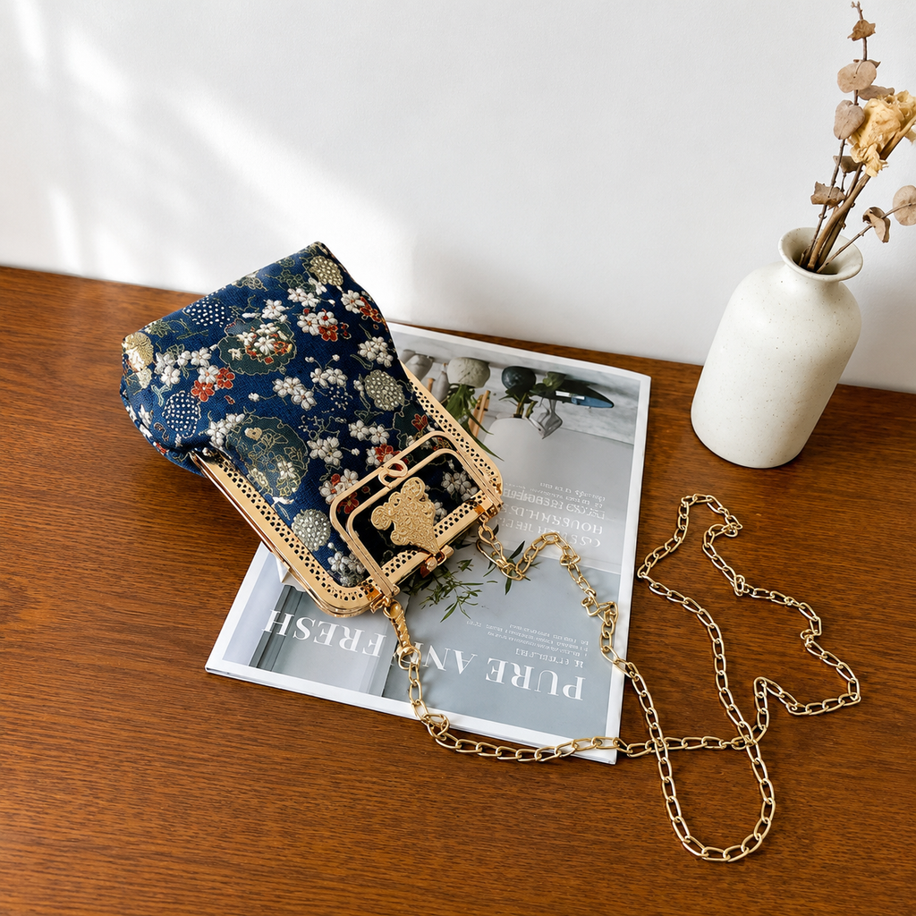 Empress Flora Embroidered Handbag