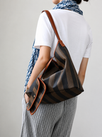 Veloura Heritage Stripe Tote Set