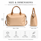 LuxeCarry Waterproof Nylon Travel Bag